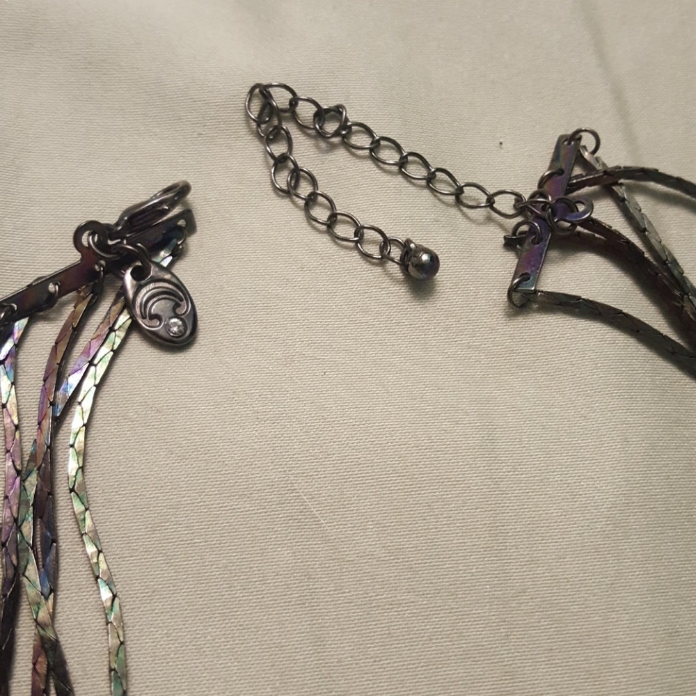 Oilslick necklace - Picture 5 of 5